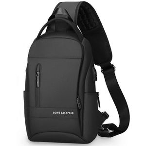 Anti-Diefstal Crossbody Sling Tas Voor Mannen Vrouwen, Kleine Rugzak Een Schoudertas, Borst Tas Sling Rugzak Voor Wandelen Fietstochten  1524