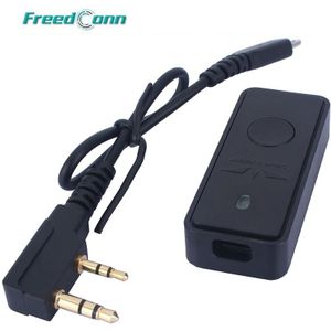 Freedconn Motorfiets Bt Helm Intercom Intercom Adapter Twee-weg Radio Draadloze Bluetooth Adapter Voor Motor Helm Headset