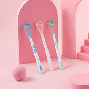 Siliconen Tong Schraper Tong Cleaner Verwijder Halitose Tong Coating Oral Care Tong Schrapen Borstel Te Houden Frisse Adem