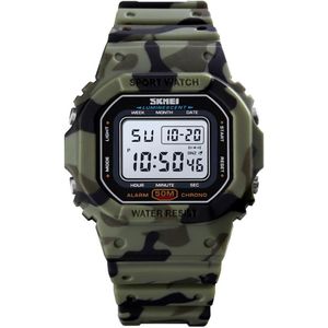 Skmei Digitale Horloge Voor Mannen Luxe 50M Waterdichte Sport Elektronische Horloge Heren Horloges Led Display Horloge Wekker mens