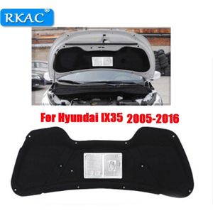 Pet Zwart Front Motor Anti-geluid Geluidsisolatie Katoen Warmte Gesloten Cel Foam Cover Voor Hyundai Ix35 Accessoires