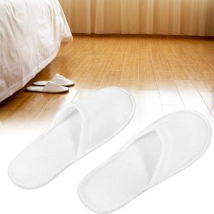 10Pcs non-woven Hotel Slippers Wegwerp SPA Slipper Huishoudelijke Bulk Gast Teen Slippers Hotel Levert