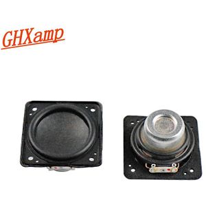 2 Inch 52Mm Speaker 4OHM 5W Neodymium Papier Cone Rubber Rand 2 Stuks