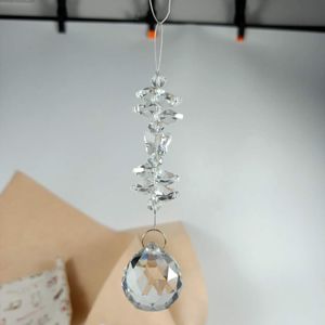 Diy Crystal Hangers Ball Clear Kroonluchter Kristallen Prisma Vlinder Kralen Suncatcher Opknoping Ornament Accessoires Home Decor