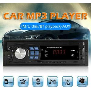 Autoradio Auto Radio 12V Bluetooth Car Stereo In-dash 1 Din FM SD USB MP3 MMC WMA Auto radio Speler