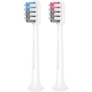 Sonic Elektrische Tandenborstel Opzetborstel Cleaner Gevoelige Zachte Haar Vervangende Borstelkop 2 Stuks Set