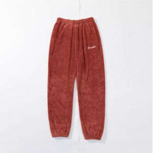 Vrouwen Flanel Broek Winter Pyjama Pyjama Lente Warm Coral Bad Fluwelen Broek Badjas Vrouwelijke Nachtkleding 2022 Kleding
