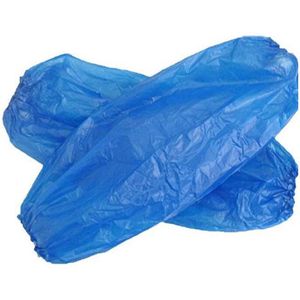 100 Pcs Niet Giftig Arm Duurzaam Salon Huishoudelijke Plastic Hotel Mouwen Cover Elastische Waterdichte Reiniging Wegwerp