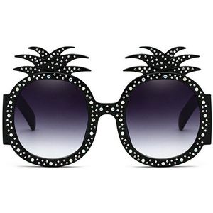 Ananas Bal Zonnebril Diamond Novelty Zonnebril Vrouwen Party Gunsten Vrouwelijke Zonnebril Oculos De Sol