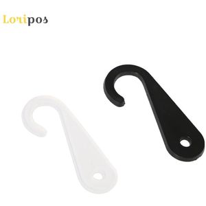 Plastic J-Vormige Header Haak, ondergoed Sok Haken Hanger Sokken Handschoenen Cap Swatch Speelgoed Kousen Sample Display Opknoping Clear