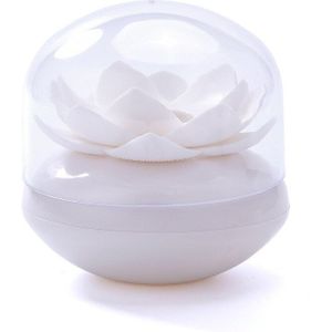 Creatieve Lotus Vorm Tandenstoker Houders Wattenstaafje Houder Opbergdoos Pick Tandenstoker Case Home Decor Met Cap