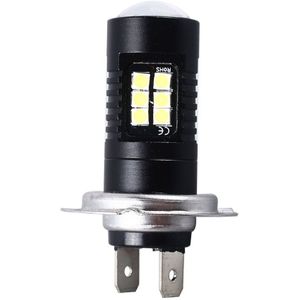 Gemodificeerde Koplampen 21W 21LED Motorfiets Lamp Mistlamp Hi/Lo Cars DC12V 7000K Motor Lampen Moto