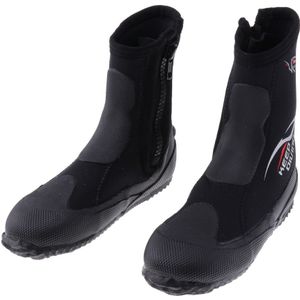 Wetsuits Premium Neopreen 5Mm Hi Top Rits Boot Water Schoenen Super Stretch & Warm Houden Voor Duiken Surfen snorkelen