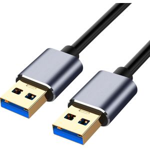 Usb 3.0 Data Transfer Kabel Usb Type A Male Naar Mannelijke Fast Speed 0.5M/1M/1.5M USB3.0 Verlengkabel Voor Harde Schijf Printer Laptop