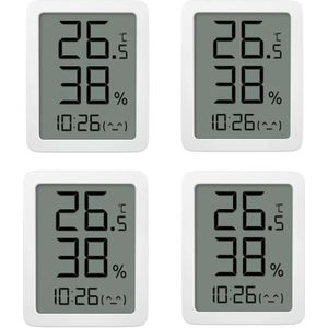 Xiaomi Miaomiaoce Screen Lcd Grote Digitale Display Thermometer Hygrometer Klok Timmer Horloge Temperatuur Vochtigheid Sensor