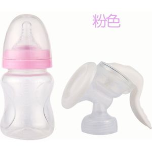 Moedermelk Pomp Handkolf Melken Machine Borstkolf Elektrische Borstvoeding Baby Fles Maker Voor Melk