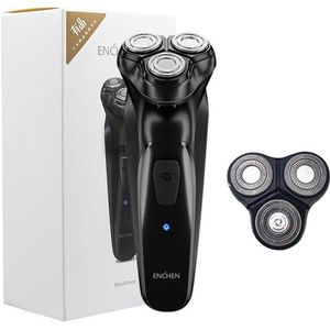 Enchen 3D Elektrische Scheerapparaat Scheerapparaat Mannen Wasbare Type-C Usb Oplaadbare Scheerapparaat Baard Trimmer Draagbare Elektrische Scheerapparaat
