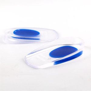 Siliconen Gel Hiel Kussen Inlegzolen Mannen Vrouwen Ondersteuning Schoen Pad Relief Voet Pijn Zachte Inserts Voet Pijn Protectors Hoge Hak insert