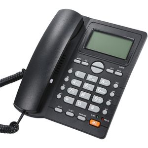 Desktop Draadgebonden Telefoon Vaste Telefoon Met Caller Identificatie Lcd-scherm Verstelbare Helderheid Ons Telefoonlijn