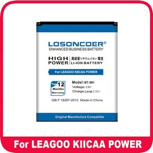 4900 Mah BT-6202 BT-6203 BT-591 BT-565 BT-566 Batterij Voor Leagoo Kiicaa Mix T5 T5C / M11 /S10/Kiicaa power Mobiele Telefoon Batterij