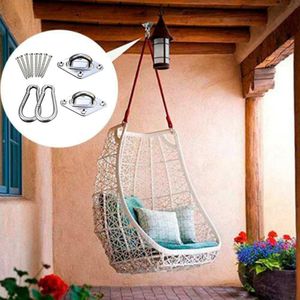Haken Voor Hangmat Schommel Stoelen Rvs Opknoping Zetel Accessoires Kit Voor Plafond/Indoor/Outdoor