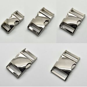 1 stks/pak Side Release Gebogen Metalen Gesp voor Tas DIY Paracord Gespen Voor Armband