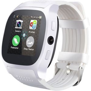 T8 Model Bluetooth Smart Horloge Telefoon Polshorloge Fitness voor Android en iOS