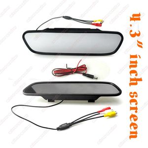 Hd 4.3 Inch Tft Lcd Car Achteruitkijkspiegel Monitor Auto Reverse Monitor Screen 16:9 Kleur