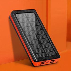 80000Mah Solar Power Bank Draagbare Telefoon Snelle Oplader Externe Batterij Grote Capaciteit Powerbank Outdoor Travel Charger