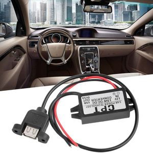 Spanning Autolader Systeem Accessoires Usb-uitgang Adapter Regulators Kit Dc Converter 12V Naar 5V 3A
