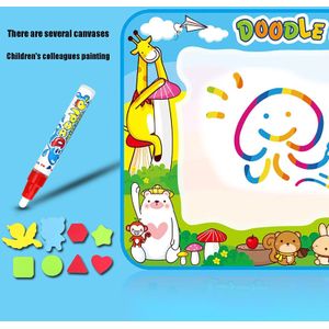 45 # Water Doodle Mat, grote Aqua Magic Water Drawing Mat Schilderen Schrijven Pad Educatief Speelgoed Voor Jongens Kids 100*70Cm