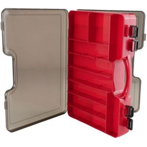 Vissen Lokken Box Visgerei Dozen Organizer Plastic Organizer Box Met Verwijderbare Verdelers Visgerei Doos