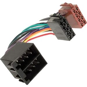 ISO Standaard HARNAS Radio Adapter Kabel voor Grote Muur Fiat Ducato Hyundai i20 i30 Santa Fe Sonata Kia Cerato Sorento saab