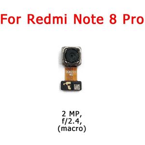 Originele Voor Achter Back Camera Voor Xiaomi Redmi Note 8 Note8 Pro Belangrijkste Facing Camera Module Flex Kabel Vervanging Spare onderdelen