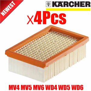 2 Stks/partij Karcher Filter Voor Karcher MV4 MV5 MV6 WD4 WD5 WD6 Nat & Droog Stofzuiger Vervangende Onderdelen #2.863-005.0 Hepa Filters
