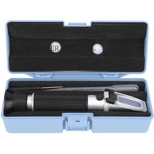 Refractometer Concentratie Meter Handheld Tool 0-10% Voor Automatische Temperatuurcompensatie Suiker Test Meter