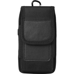 Voor Samsung Galaxy A51 5G Case Belt Clip Holster Universal Phone Bag Oxford Doek Card Pouch Voor Samsung Note 20 Plus Pocket