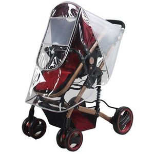 Kinderwagen Accessoires Regenhoes PVC Universele Wind Dust Shield Kinderwagen Kinderwagens Universele Waterdichte Bescherm Cover