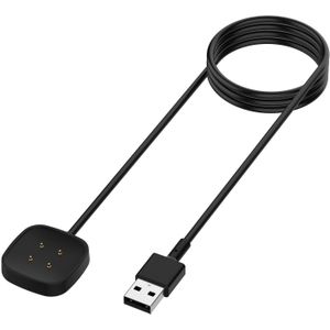 Fifata 1M/30Cm Opladen Dock Smart Horloge Lader Voor Fitbit Versa 3 Usb Snel Opladen Kabel Magnetische cradle Voor Fitbit Gevoel