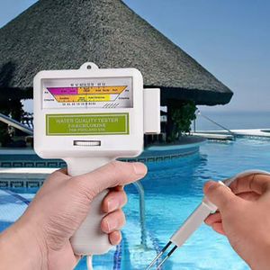 Chloor Water Quality Tester Draagbare Zwembad Water Cleaner Spa Aquarium PH Meter Test Monitor Checker Zwembad Accessoires