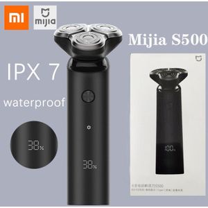 Xiaomi Elektrische Scheerapparaat Mannen Scheerapparaat Baard Machine Voor Mannen Droog Nat Baard Trimmer Oplaadbare Wasbare Dual Blades Scheerapparaat