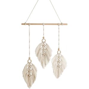 3 Stks/set Nordic Bohemian Hand-Geweven Katoenen Touw Kwastje Wandtapijt Wanddecoratie Macrame Muur Opknoping Decor