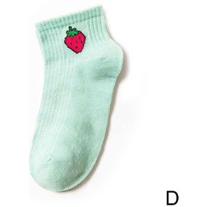 Mode Sokken Vrouwelijke Koreaanse Fruit Dames Sokken Lente Sokken Dunne Stijl Vrouwen En Student Sokken Lage Zomer College Vrouwelijke u9M0