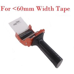 50/60/80 Mm Heavy Duty Tape Gun Dispenser Doos Afdichtingstape Dispenser Eenvoudige Bediening Met Een Hand; ongeveer 2 &quot;/2.5&quot;/ 3 Inch; Willekeurige Kleur