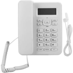 KX-T6001CID Huishoudelijke Hotel Office Home Business Telefoon Vaste Telefoon Apparatuur Wit Hotel Telefoon