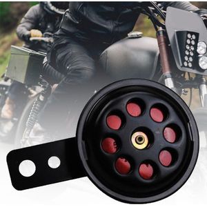 Universele 12V 105db Motorrijwiel Elektrische Hoorn Ronde Luidspreker Sirene Motorfiets Hoorns Мопед Альфа Elektrische Fiets