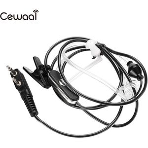 2 Pin Clip Oortelefoon Headset In Ear Koptelefoon Mic Walkie Talkie Radio Veiligheid