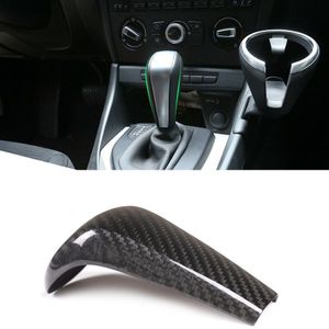 Real Carbon Fiber Pookknop Hoofd Cover Trim Sticker Voor Bmw E90 E92 E93 E87 3 Serie 2005 Auto Accessoires