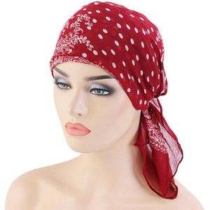 Bohimina Stijl Gedrukt Voile Hoofddoek Motorkap Voor Vrouwen Islamitische Hijab Headwraps Multifunctionele Moslim Sjaal Tulband Haar Sjaals