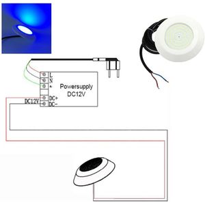 Onderwater Hars Gevuld Rgb Led Zwembad Licht IP68 PAR56 Muur Gemonteerde Led Zwembad 9W 12V Piscinas Voor spa Vijver Fontein